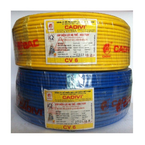 Cáp CV 1.5 Cadivi - Hàng chính hãng, sẵn có