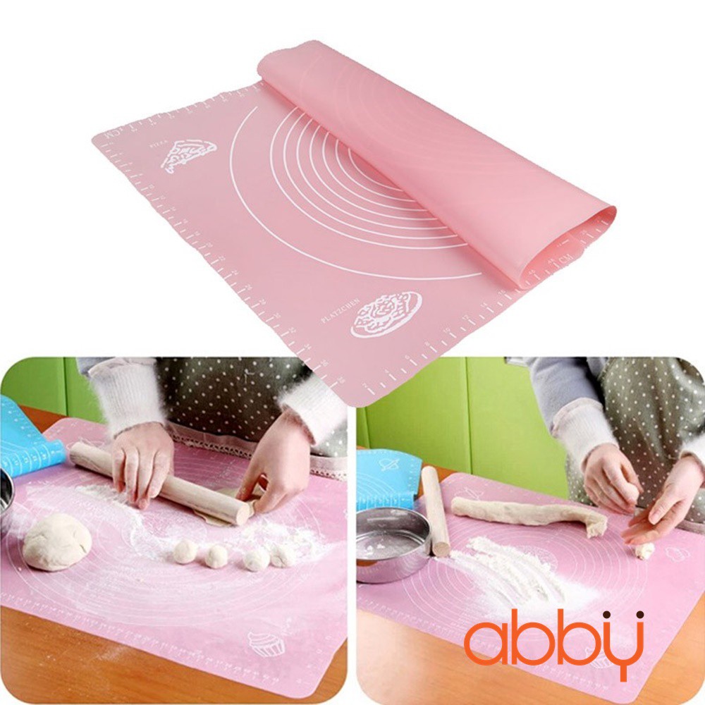 Tấm nhào bột chống dính silicon mat 50x40cm