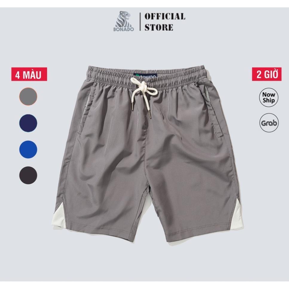 Thời trang nam nữ Quần Short Dù Gió Nam Vải Mềm, Siêu Nhẹ, Dáng Thể Thao QS098