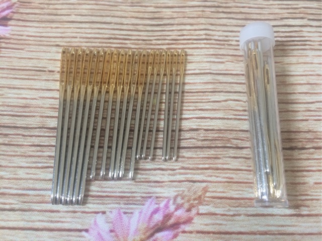 Kim khâu len đít vàng