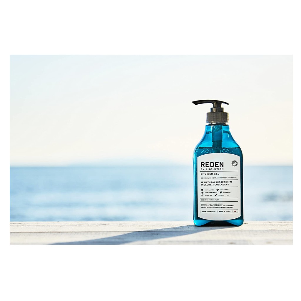 Gel tắm collagen cho nam với thành phần thiên nhiên cao cấp Nhật Bản REDEN by J.Solution