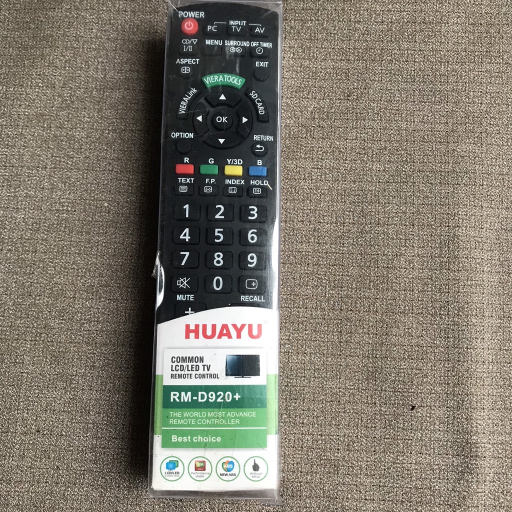 [ĐA NĂNG]  Điều khiển tivi panasonic đa năng RM-D920 dùng cho nhiều mã khác nhau của panasonic