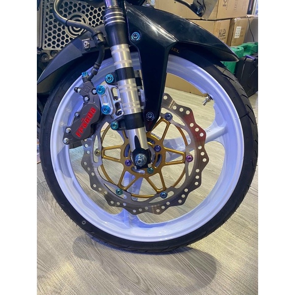 Mâm 3đao US chế đóng cùi cho raider/satria