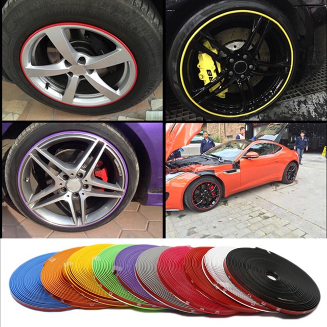 Cuộn dán vành xe trang trí ô tô