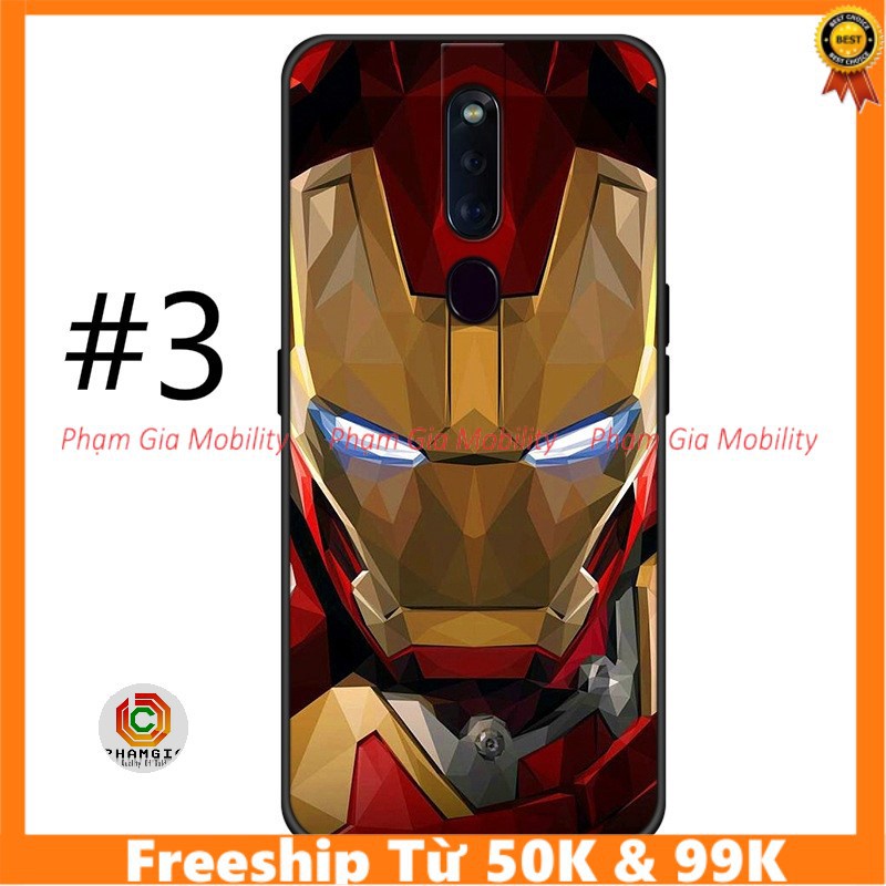 (Có video) Ốp lưng cho Realme 5 / Realme 5 pro/ Realme 3 pro hình siêu anh hùng Marvel (P2)