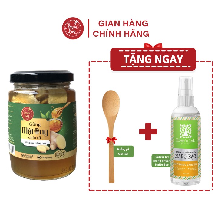[Mã SKAMLTS7 giảm 10% đơn 150K] Mật Ong Ngâm Gừng Sấy Bonie Bee- Mật Ong Chín Tổ | BigBuy360 - bigbuy360.vn