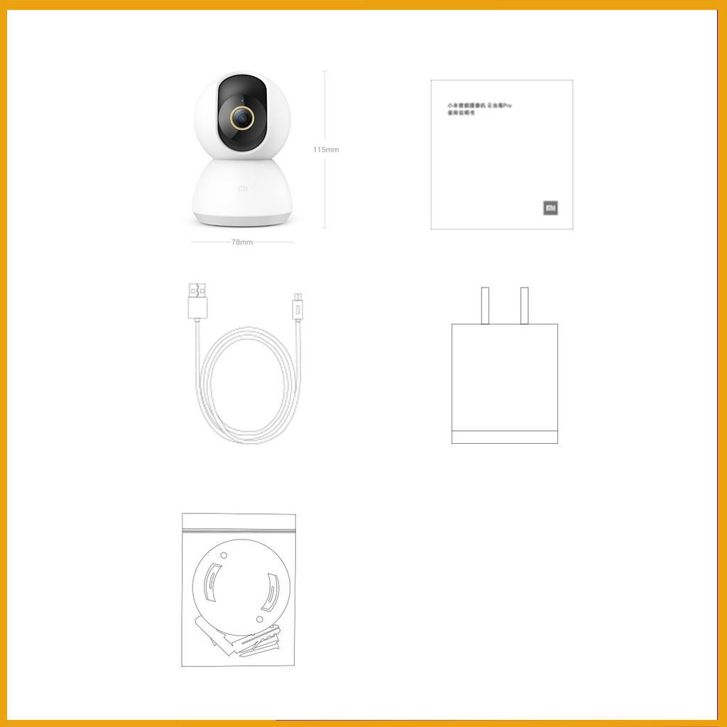 Camera IP Xiaomi Mijia 360 độ 2K - Camera giám sát Xiaomi Mijia PTZ 360 1080P