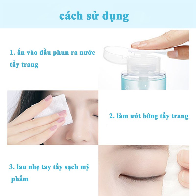 Nước tẩy trang làm sạch da Micellar Cleansing Water 300ml