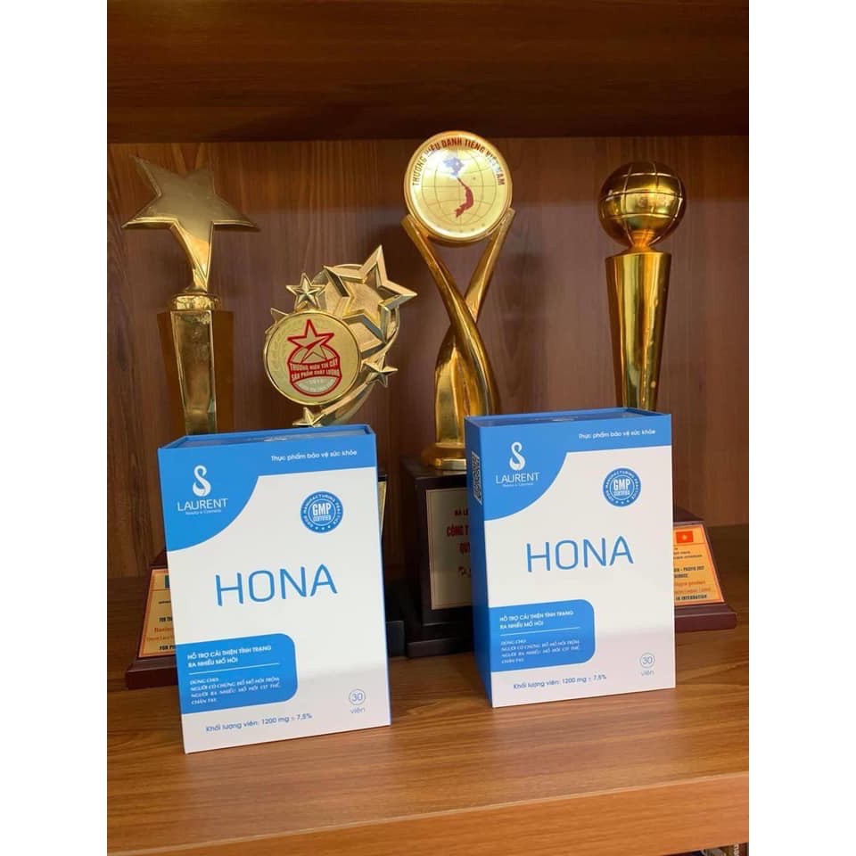 Viên uống Hona khử mùi -lăn khử mùi  Hona Plus 01