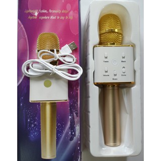 Micro hát Karaoke Loa Bluetooth Q7