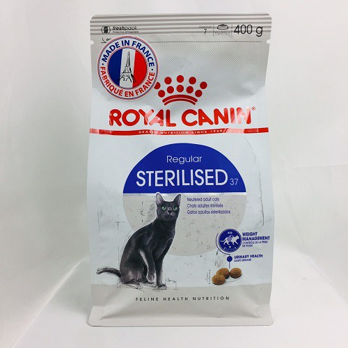 [CHÍNH HÃNG] ROYAL CANIN - STERILISED CHO MÈO TRIỆT SẢN - GÓI 400G