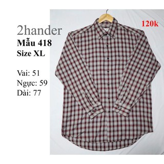 7 Áo flannel 2hand