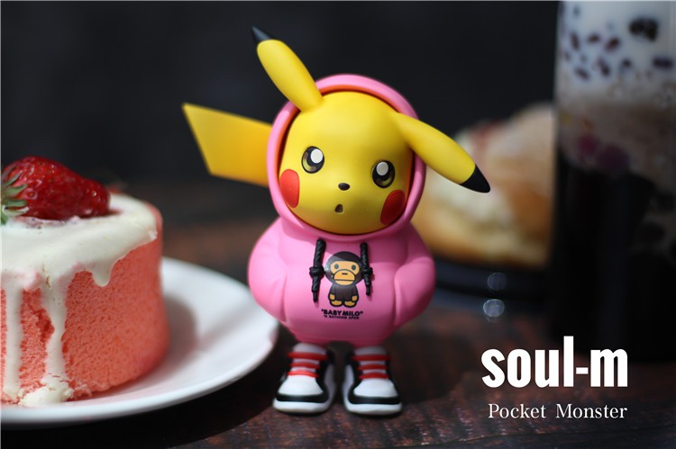 mô hình thời trang pikachu siêu dễ thường