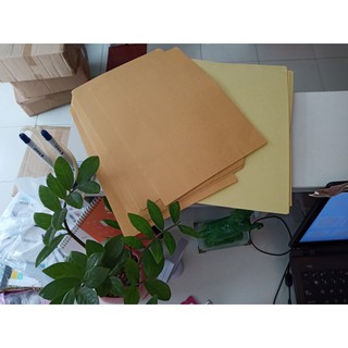 GIẤY DECAL MÀU KRAFT NÂU SÁNG - KHỔ A4