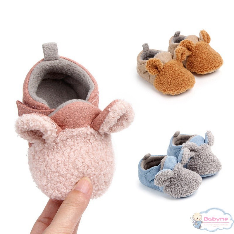 Giày đế mềm giữ ấm cho mùa đông đáng yêu cho bé