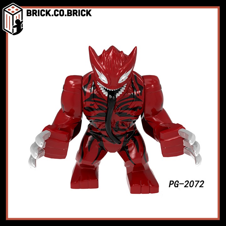 Lego Siêu Anh Hùng Mô Hình Bigfig Loại Lớn Super Hero Thanos Iron Man Venom Hulkbuster PG8242