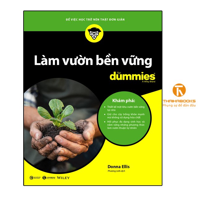 Sách - Làm vườn bền vững for dummies Tặng Kèm Bookmark