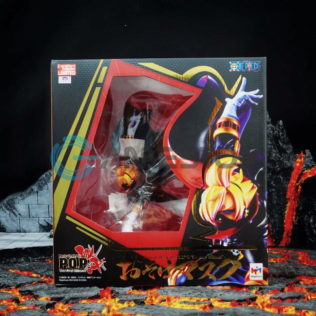 Mô hình Megahouse nhân vật Sanji Soba Mask Warriors Alliance Portrait of Pirates P.O.P dòng One Piece 22cm OPMH02