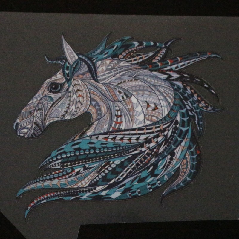 Sticker Dán Quần Áo Hình Con Ngựa
