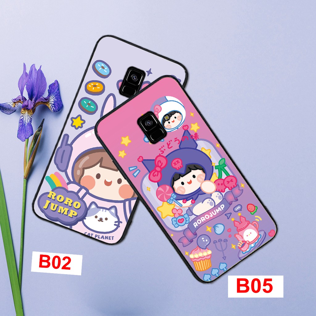 ỐP LƯNG SAMSUNG A6-A6 PLUS-SAMSUNG A8-A8 PLUS ĐẸP IN HÌNH CÔ GÁI SIÊU DỄ THƯƠNG