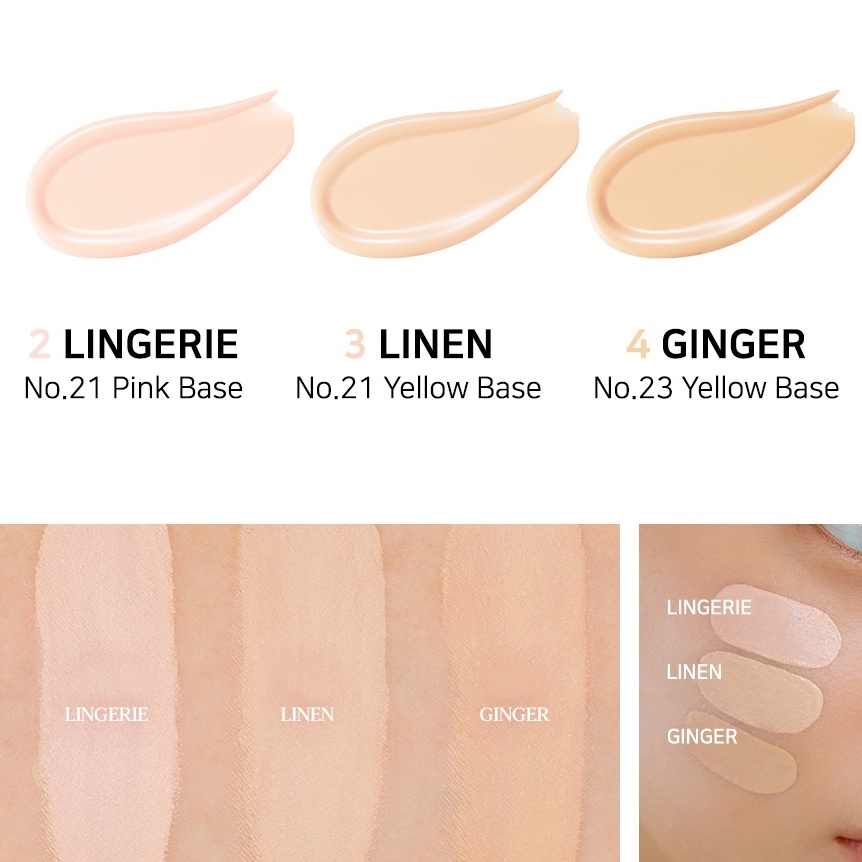 Phấn Nước Thuần Chay Cấp Nước Clio Veganwear Hyaluronic Serum Cushion SPF45 PA++ 15g