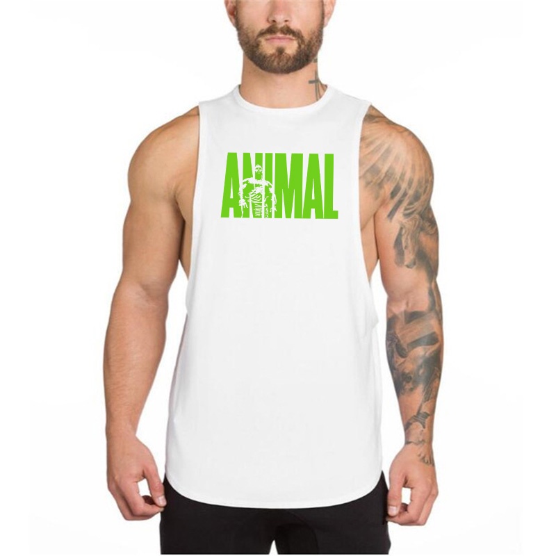 Áo Thun Sát Nách Có Dây Tập Gym / Thể Hình Dành Cho Nam Giới