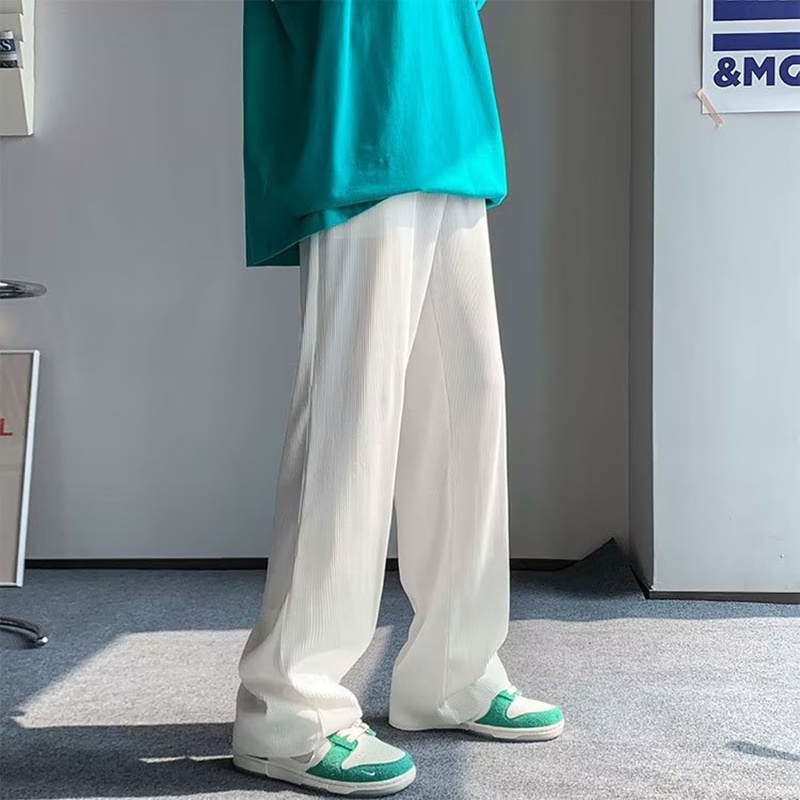 Quần Dài Ống Rộng Màu Sắc Thời Trang Cho Nam Size M-5XL