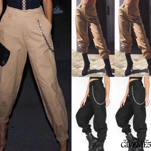 Quần Jogger lưng cao thời trang cho nữ