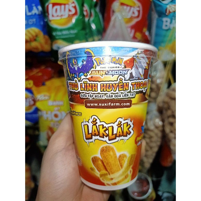 Xúc xích LắkLắk phô mai lốc xoáy Xuxifarm ly 49g