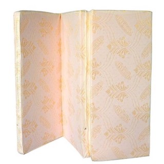 ÁO NỆM GẤP 3 VẢI GẤM ĐÀI LOAN LOẠI DẦY CHỌN KT 1m đến 1m8 (màu ngẫu nhiên)