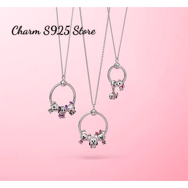 charm pan.do.ra Ale cún con disney bạc s925 cao cấp