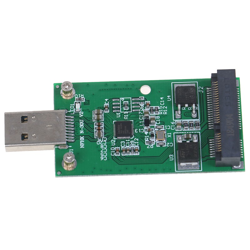 1 Bộ Chuyển Đổi Mini USB 3.0 Sang PCIE mSATA SSD PCBA