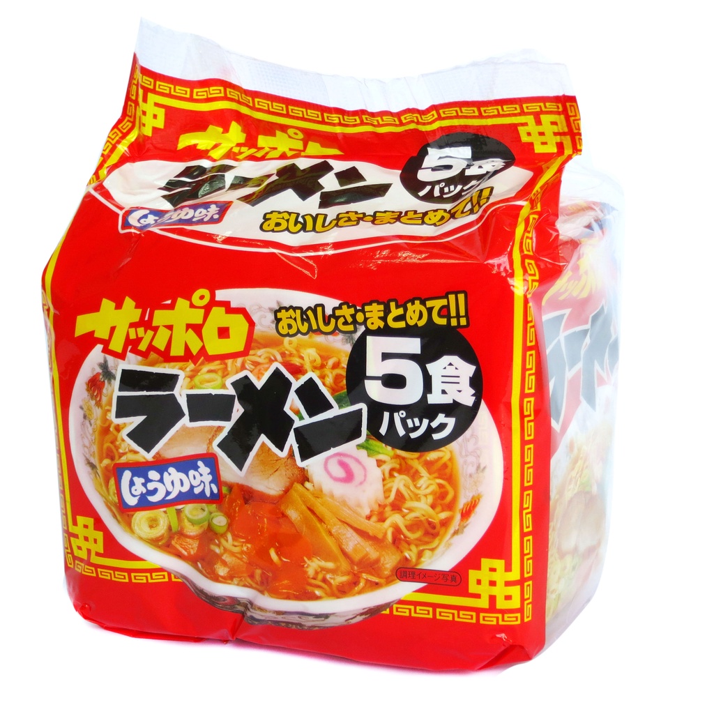 Mì Ramen ăn liền vị nước tương Men Sunaoshi 410g (82g x 5 gói) - Hachi Hachi Japan Shop