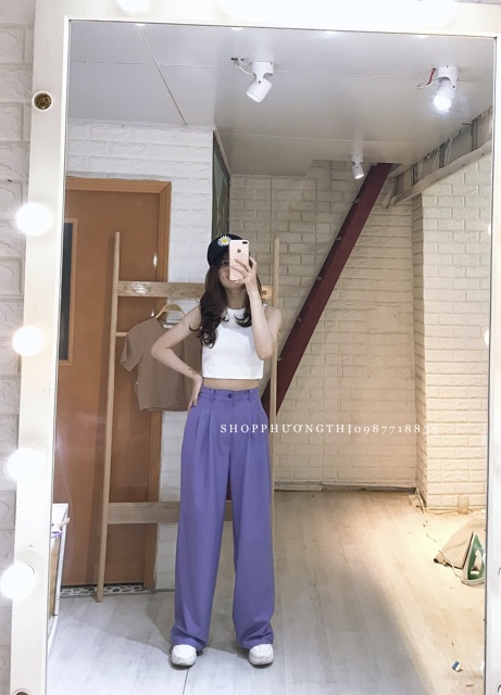 Áo croptop trơn sát nách ( hình thật shop tự chụp kèm video )