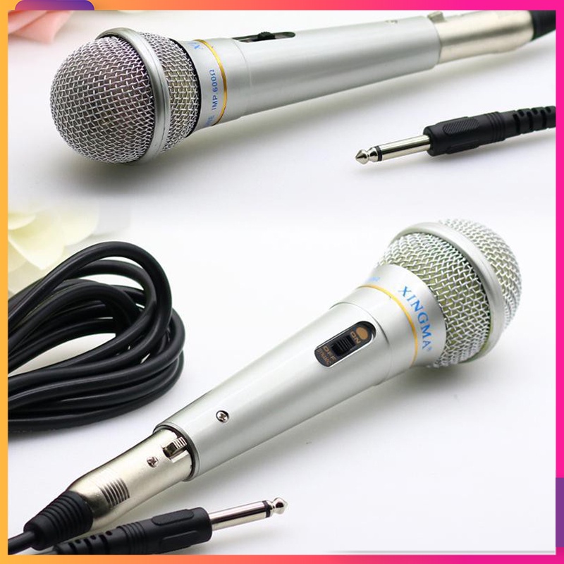 Mic Hát Karaoke XINGMA AK-319 thế hệ mới cho âm thanh sống động, Sử Dụng Cho Loa Kéo, Ampli, Tivi - Hát Cực Hay