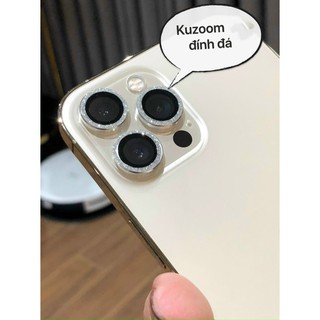 Bộ dán 3 mắt bảo vệ camera Kuzoom cho iPhone 12 Pro Max