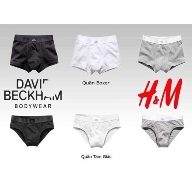 Quần David Beckham- Boxer