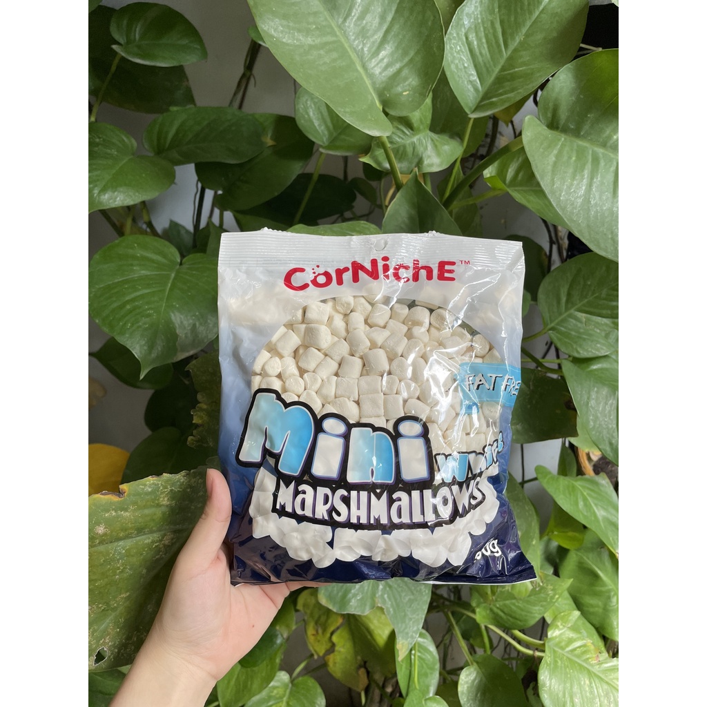 Kẹo Bông Gòn Corniche Mini White Marshmallows (Gói 200g)