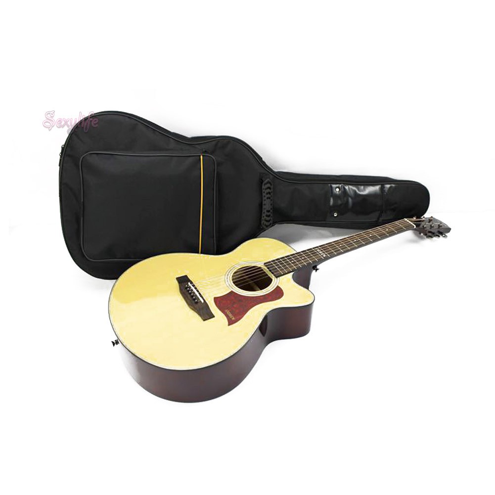 Túi Đựng Đàn Guitar 41 Inch Dày Dặn Kèm Vỏ Bọc Chuyên Dụng Cho Nữ