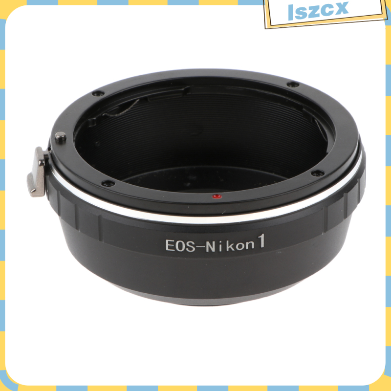 Ngàm Chuyển Đổi Ống Kính Canon Eos Ef Ef S Sang Nikon 1 Camera J1 V1 - Đen