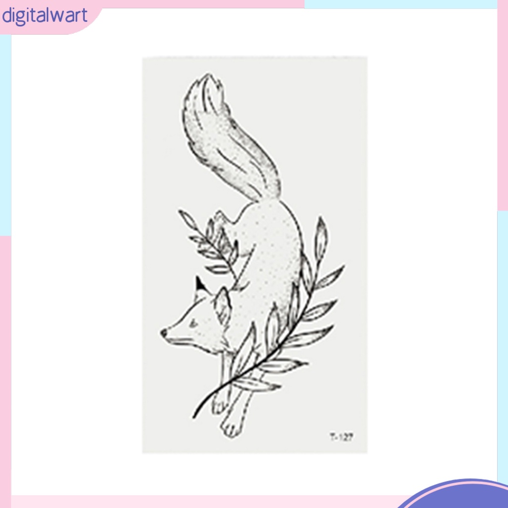 Nhãn dán hình xăm nhiều họa tiết nghệ thuật thời trang phong cách cá tính