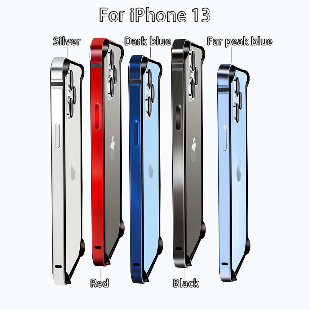 Ốp Điện Thoại Khung Hợp Kim Nhôm Cho Iphone 14 Pro Max 13 Pro Max 12 Pro Max 11 XS Max 14 Pro Max