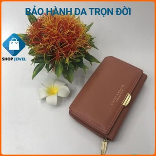 Ví da cầm tay nữ, bóp cầm tay nữ shop jewel