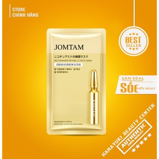 Mặt nạ ngủ tinh chất niacinamide Jontam vàng chống lão hoa, căng bóng, cấp ẩm da- Hanayuki Asia
