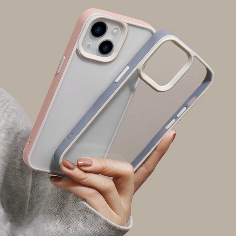 Ốp Điện Thoại Cứng Trong Suốt Chống Sốc Chống Rơi Chất Lượng Cao Cho iP 7 8 Plus X XS XR XS Max 11 12 13 Pro Max
