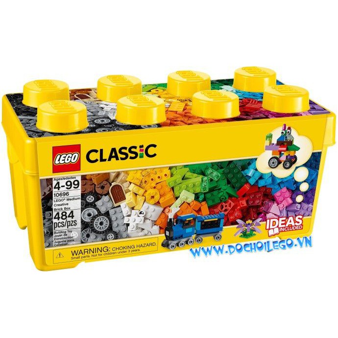 Thùng LEGO 10696 LEGO® CLASSIC MEDIUM CREATIVE BRICK BOX