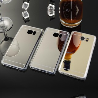For [ Samsung Galaxy Note 5 ] Mirror Soft TPU Silicone Back Phone Case