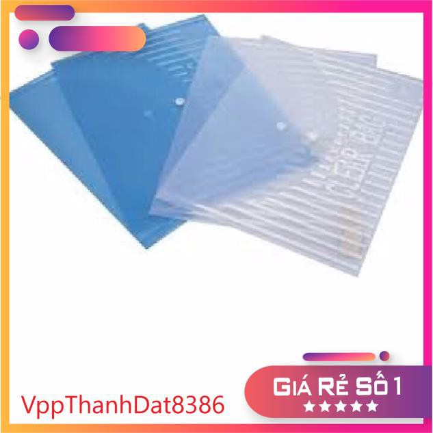 (Sale)  Túi clear bag túi cúc bấm màu trắng đẹp