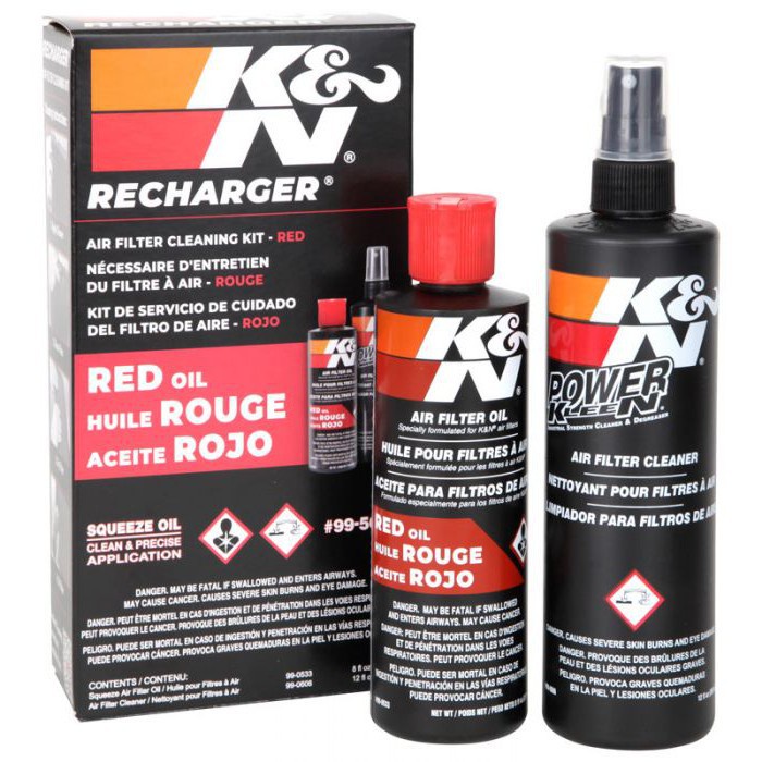 Bộ vệ sinh lọc gió KN và tẩm dầu dạng xịt