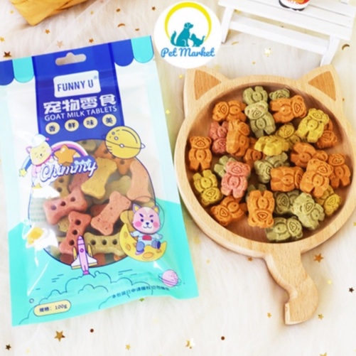Bánh Quy thưởng cho chó mèo giúp thơm miệng, sạch răng